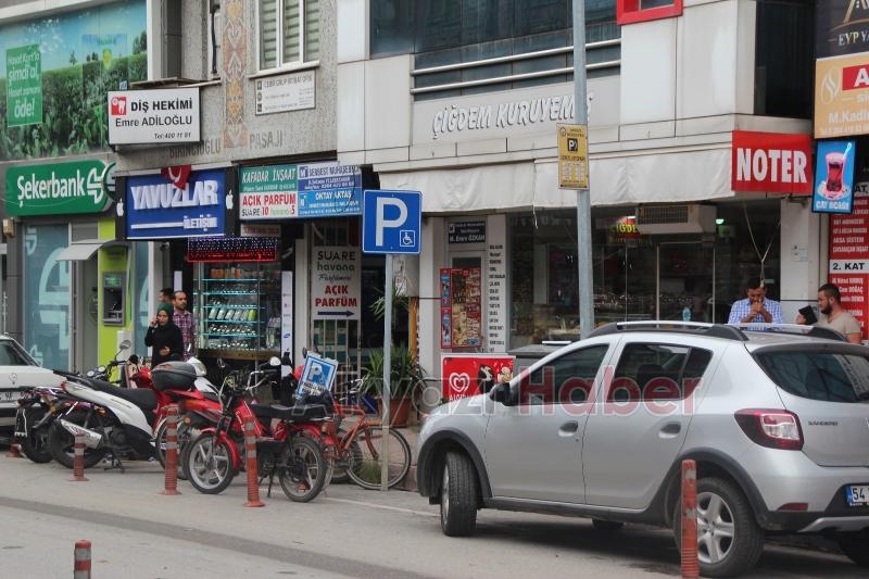 Engelli Park Yerine Park Eden Otomobil Ceza Yedi