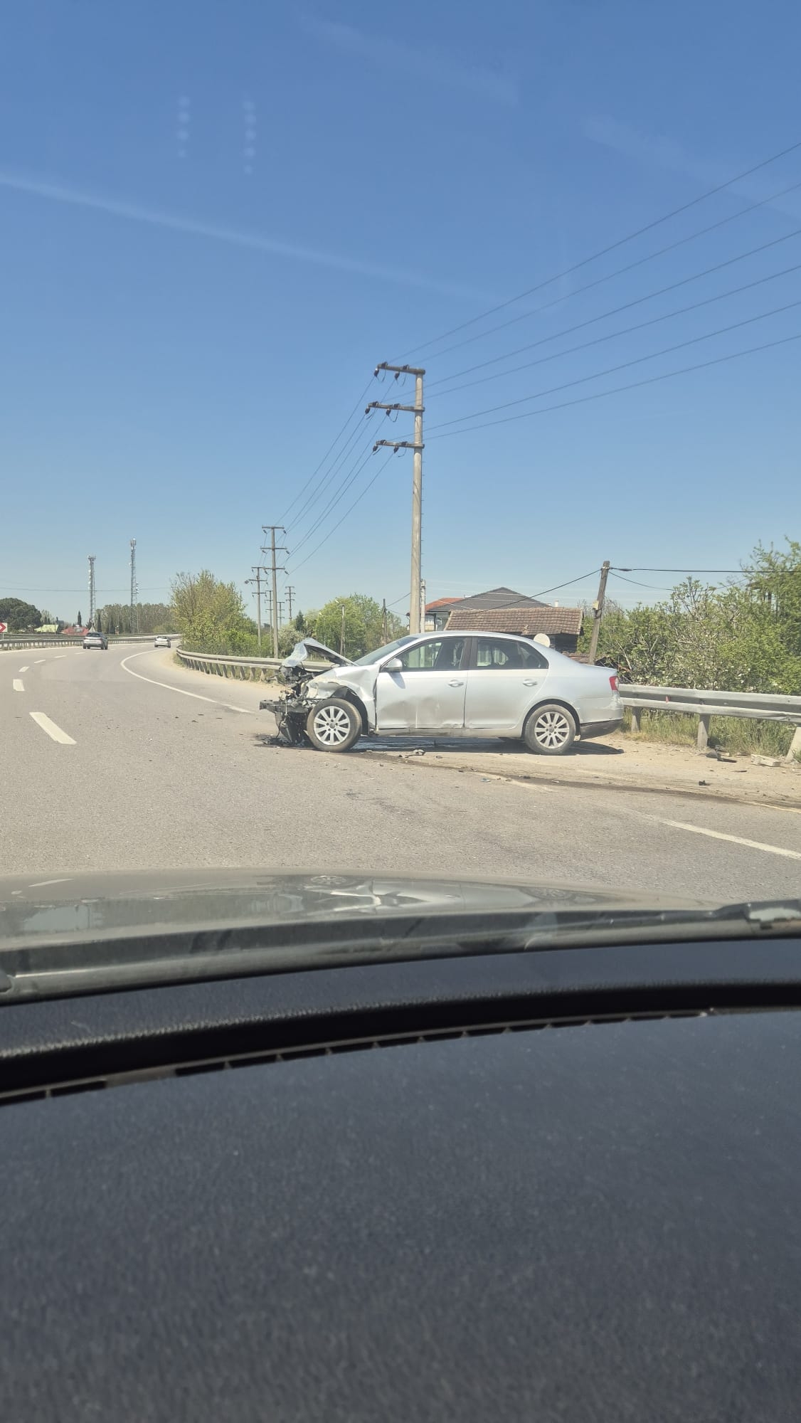 Erdoğdu Kavşağı’nda Bir Kaza Daha