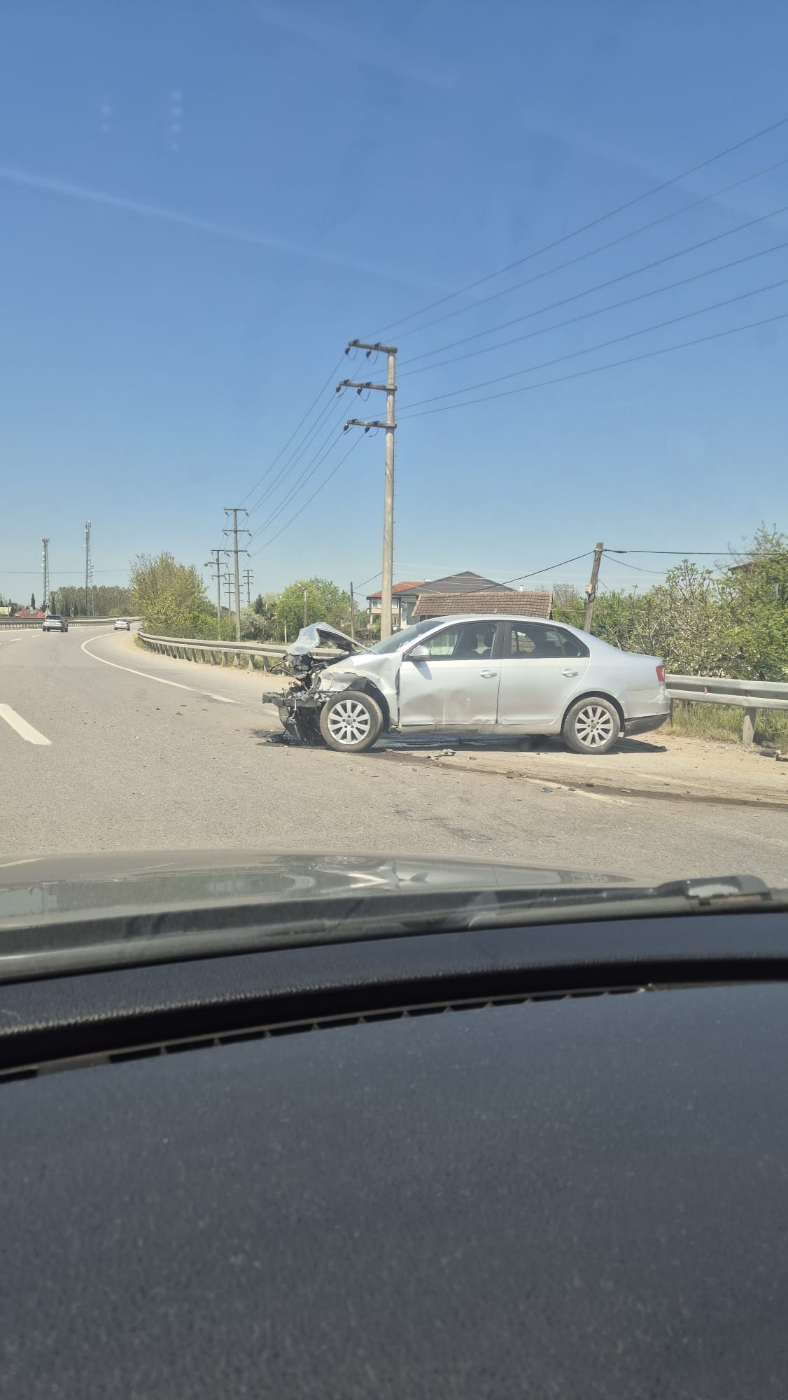 Erdoğdu Kavşağı’nda Bir Kaza Daha