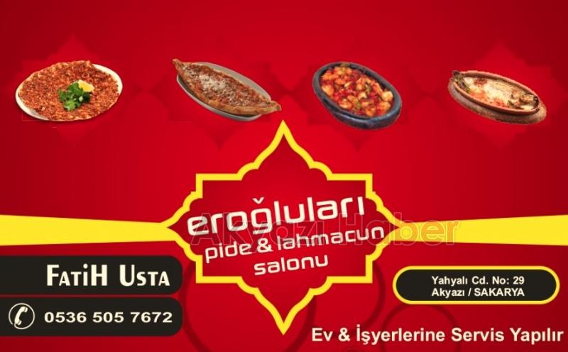EROĞLULARI PİDE LAHMACUN SALONU AÇILIYOR