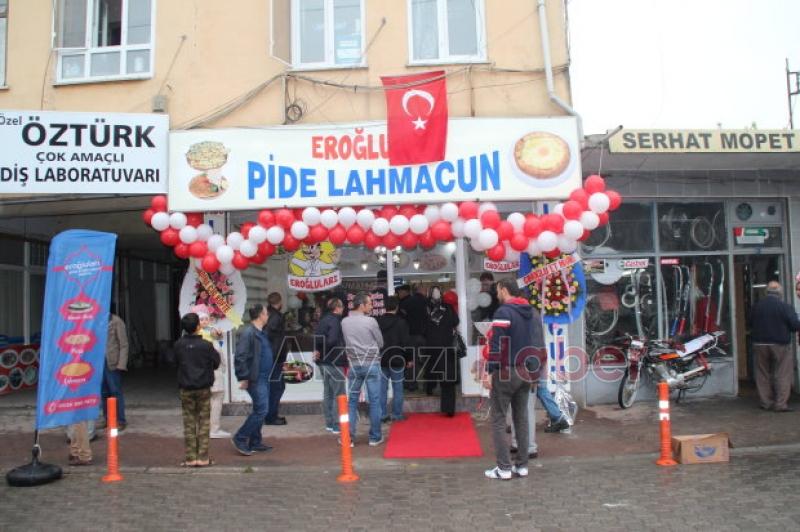 Eroğulları Pide Lahmacun Törenle Açıldı