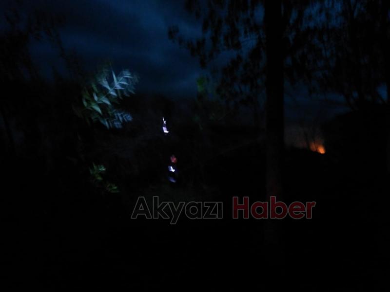 ESKİ ÇÖPLÜKTE ÇIKAN YANGIN KORKUTTU