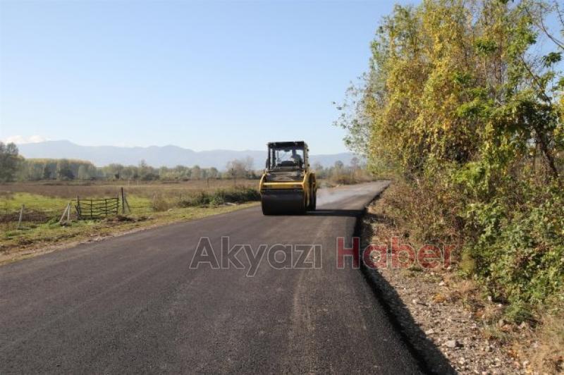 Eskibedil Ve Kızılcıkorman Mahallelerinde Sıcak Asfalt Serimi