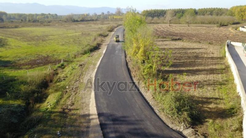Eskibedil Ve Kızılcıkorman Mahallelerinde Sıcak Asfalt Serimi