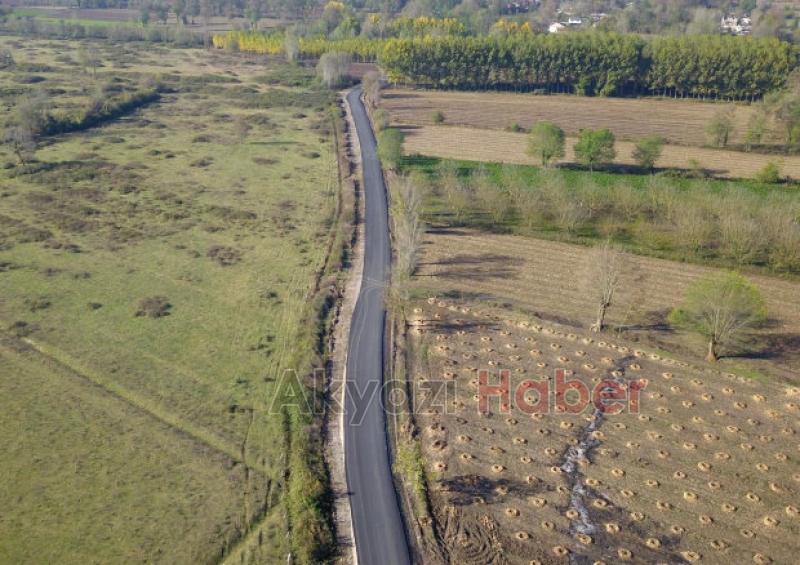 Eskibedil Ve Kızılcıkorman Mahallelerinde Sıcak Asfalt Serimi