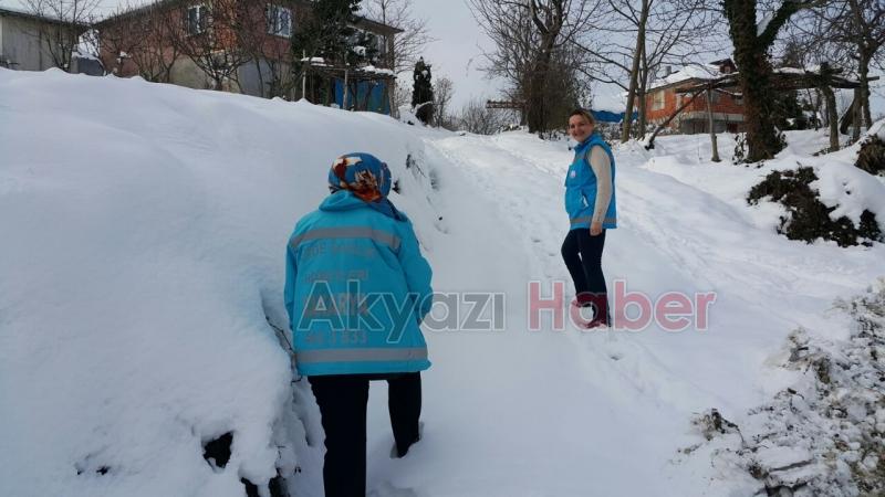 Evde Sağlık Hizmetleri Kar Kış Durmadan Çalışıyor