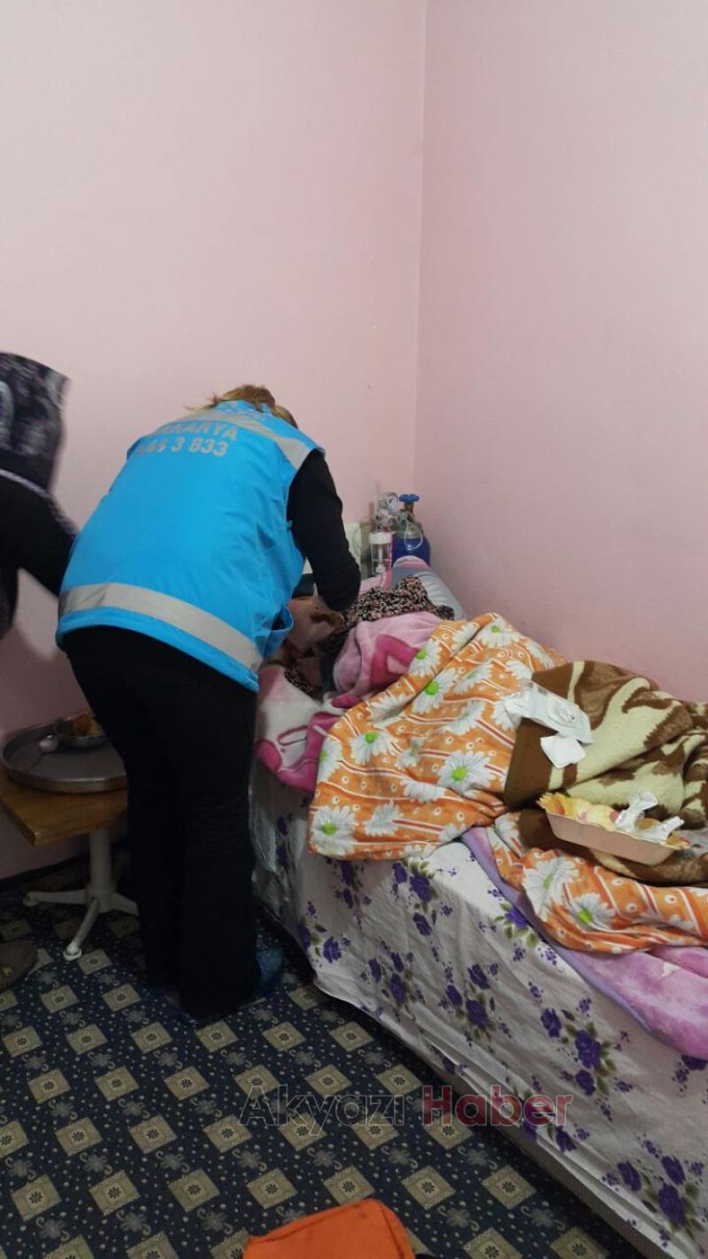 Evde Sağlık Hizmetleri Kar Kış Durmadan Çalışıyor