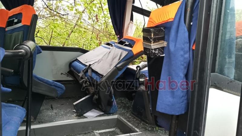 Fabrika Servisi Kaza Yaptı 1 Ölü 7 Yaralı 