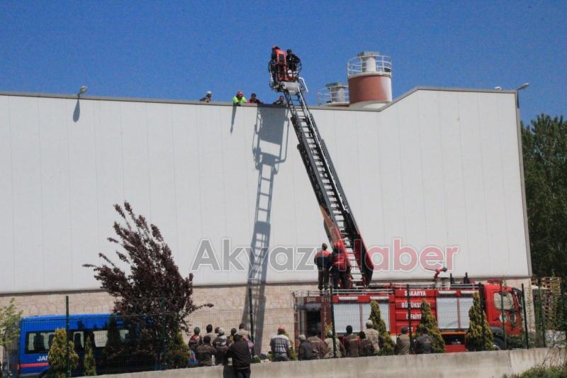 Fabrikada İntihar Girişimi