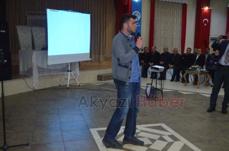 Fatih Akbaba Akyazılılarla Buluştu