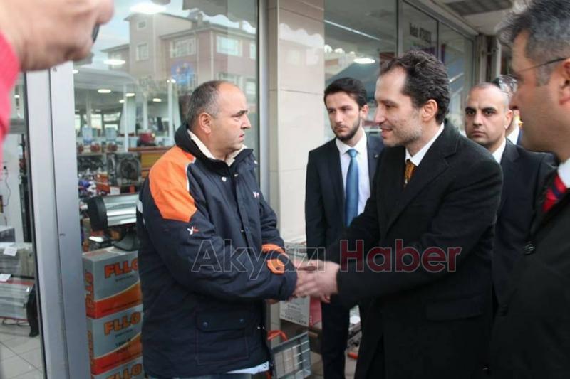 Fatih Erbakan Akyazı’da Sevenleriyle Buluştu