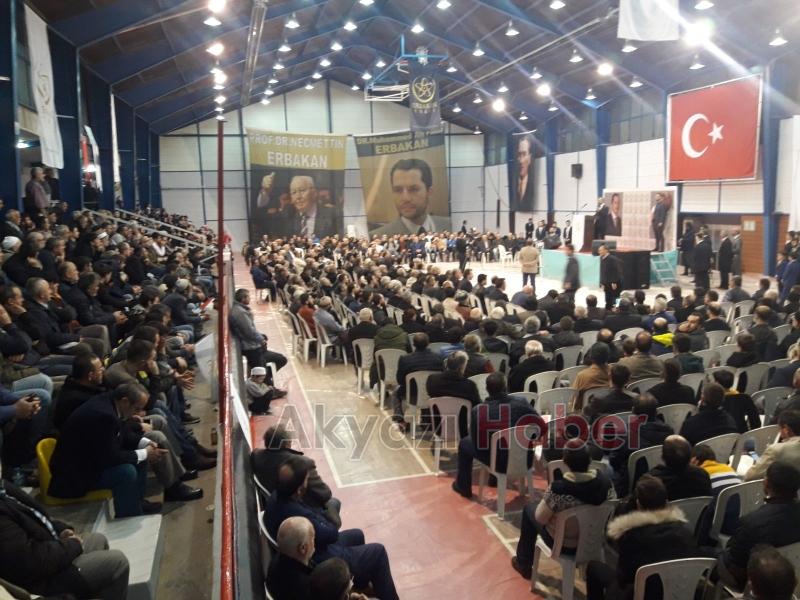 Fatih Erbakan Akyazı’da Sevenleriyle Buluştu