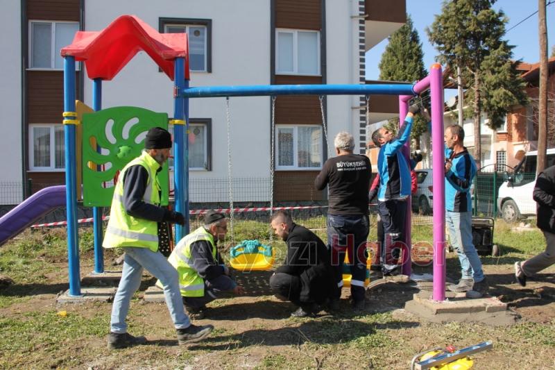Fatih Mahallesi Çocuk Parkına Kavuştu