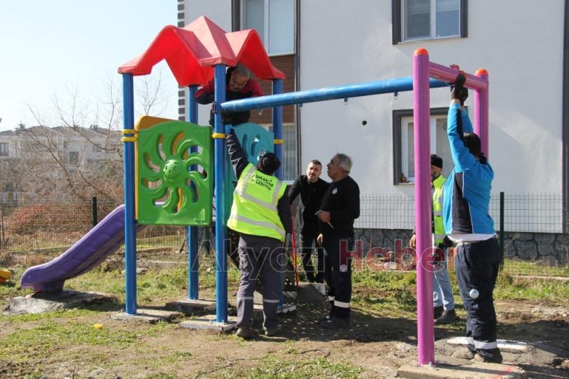 Fatih Mahallesi Çocuk Parkına Kavuştu