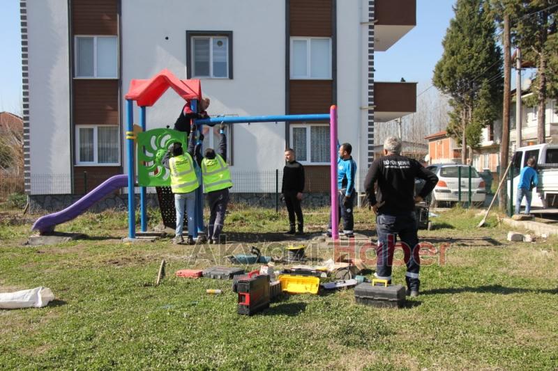 Fatih Mahallesi Çocuk Parkına Kavuştu