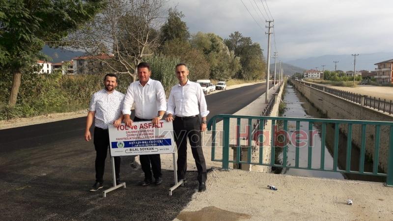 Fatih Mahallesinde asfalt sevinci