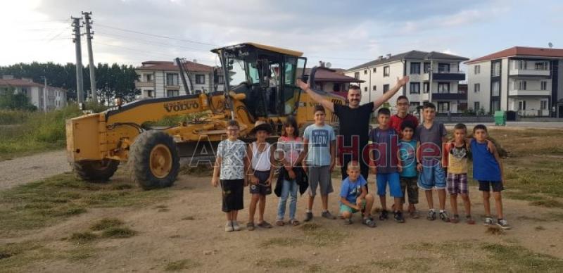 Fatih Mahallesinde asfalt sevinci