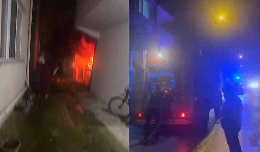 Dairede Korku Dolu Anlar: Yangında 1 Bebek Hafif Yaralandı, Diğeri Dumandan Etkilendi