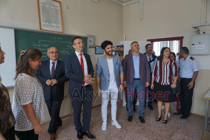 Fatih Ömercikoğlu Kız Meslek Lisesini ziyaret etti