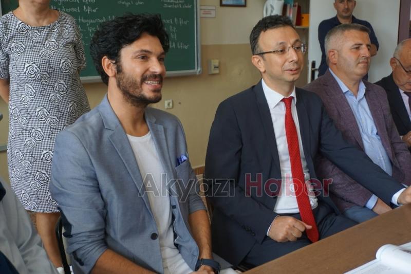 Fatih Ömercikoğlu Kız Meslek Lisesini ziyaret etti