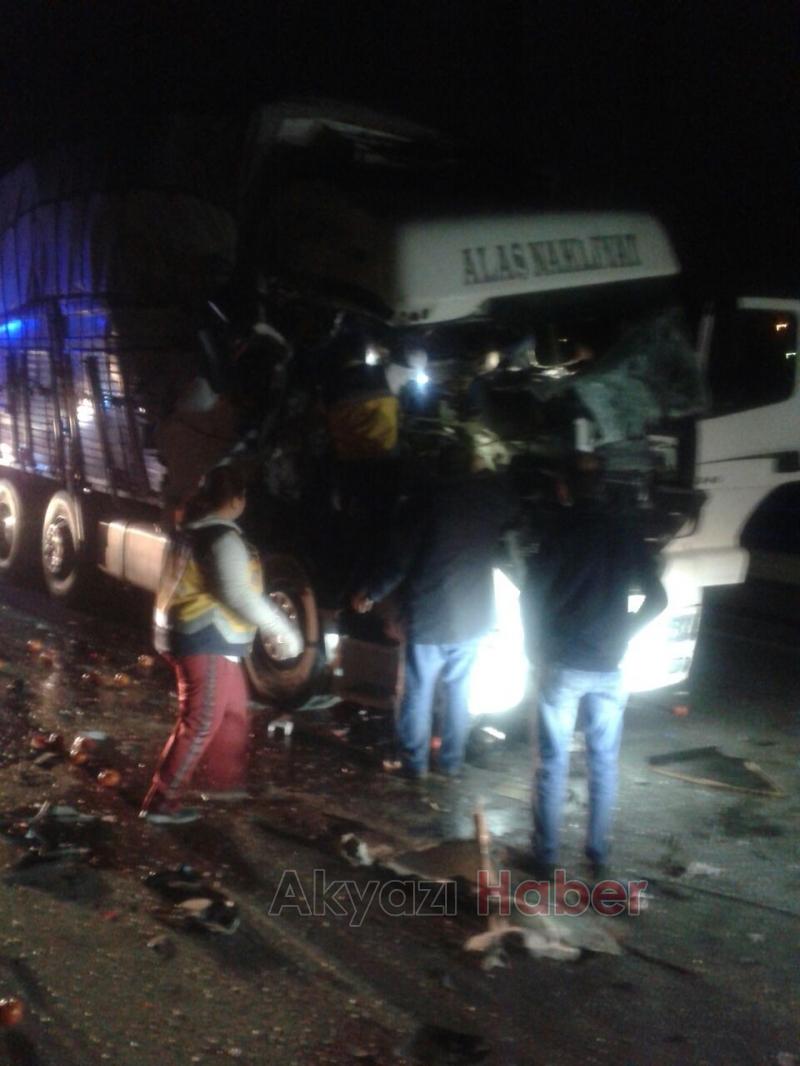 Feci kaza, birliğine teslim olmaya gidiyordu 