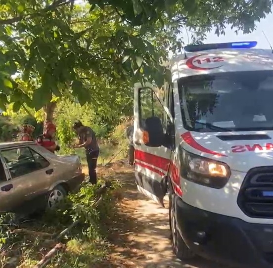 Feci kazada 2 kişi yaralandı