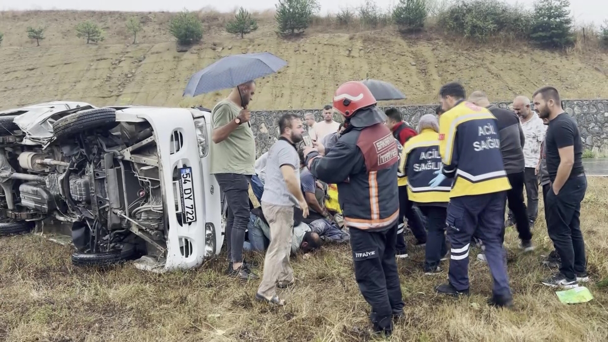Feci kazada 3 kişi yaralandı