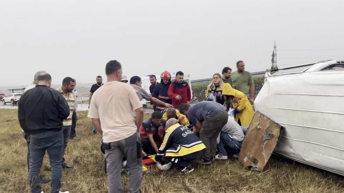 Feci kazada 3 kişi yaralandı