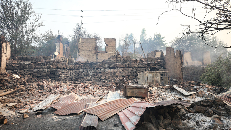 Felaketi yaşayan köyden dehşete düşüren fotoğraflar