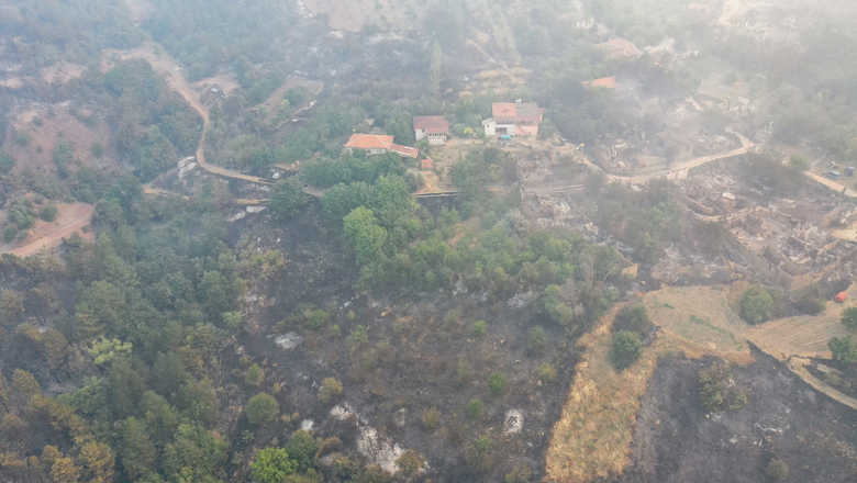 Felaketi yaşayan köyden dehşete düşüren fotoğraflar