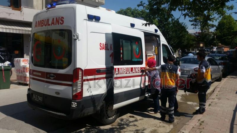 Fenalaşan Genç Kadın Hastaneye Kaldırıldı 