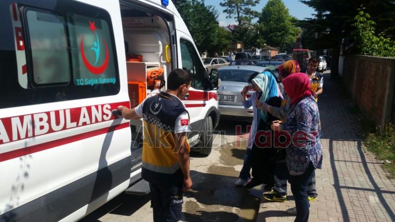 Fenalaşan Genç Kadın Hastaneye Kaldırıldı 