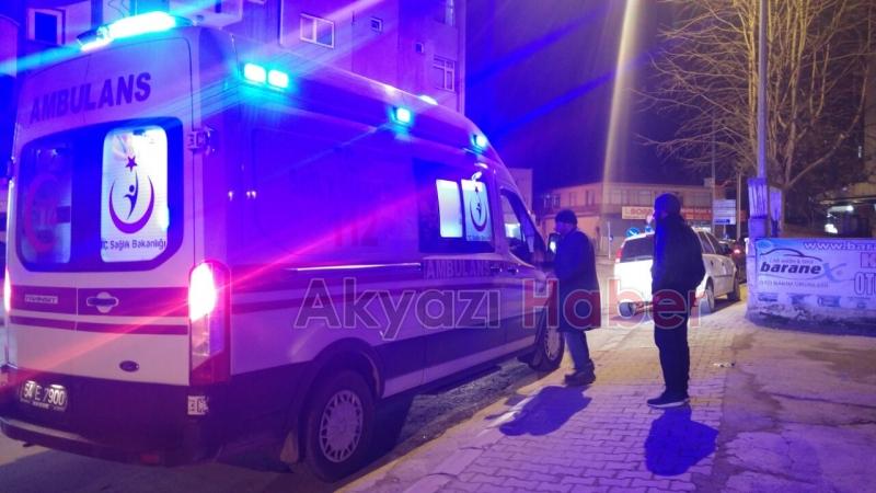 FENALAŞAN KADIN HASTANEYE KALDIRILDI