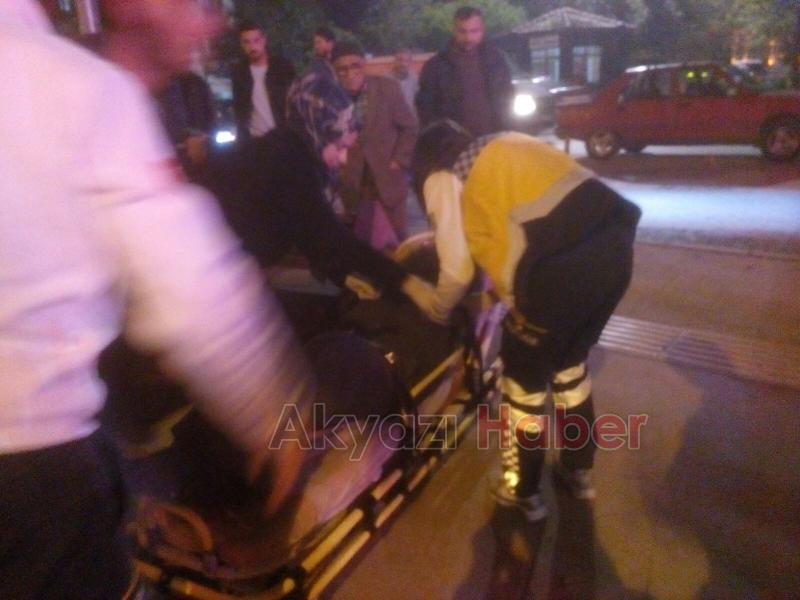 Fenalaşan Suriyeli Yaşlı Adam Hastaneye Kaldırıldı