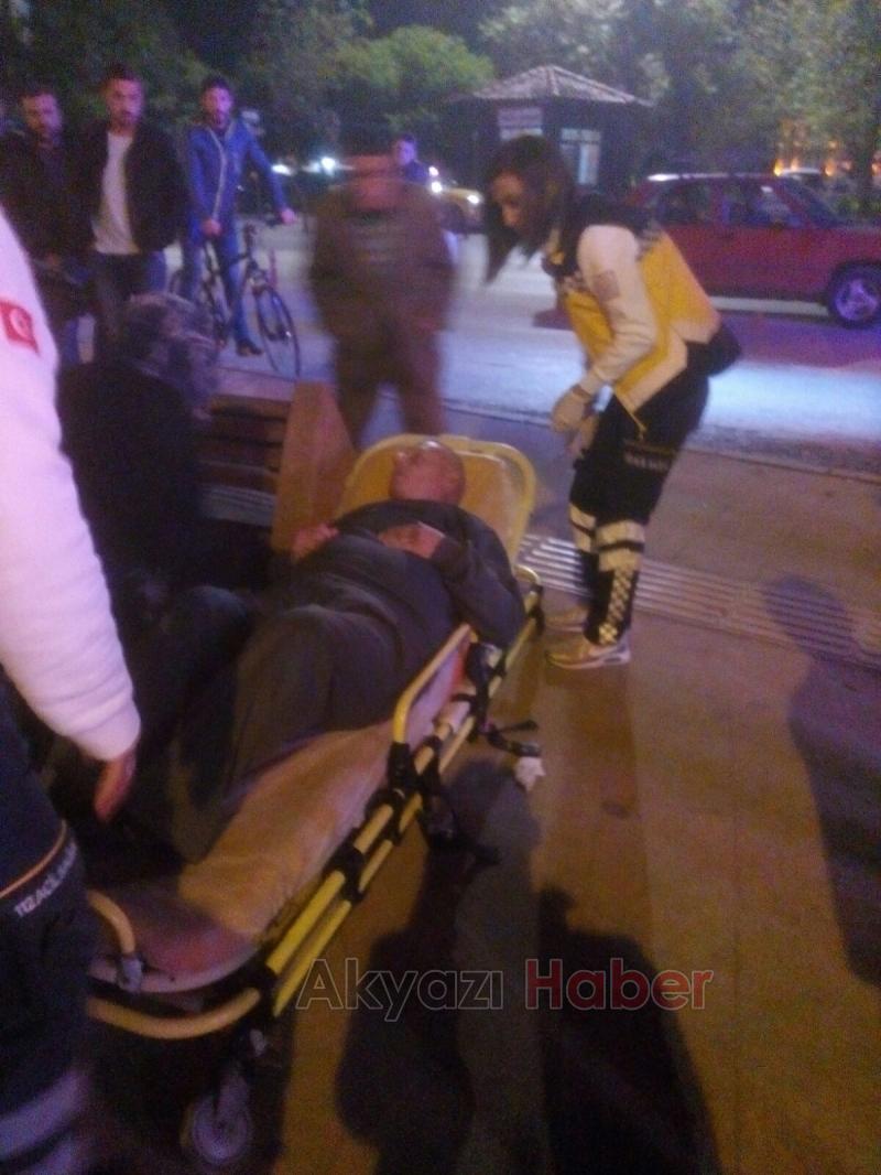 Fenalaşan Suriyeli Yaşlı Adam Hastaneye Kaldırıldı