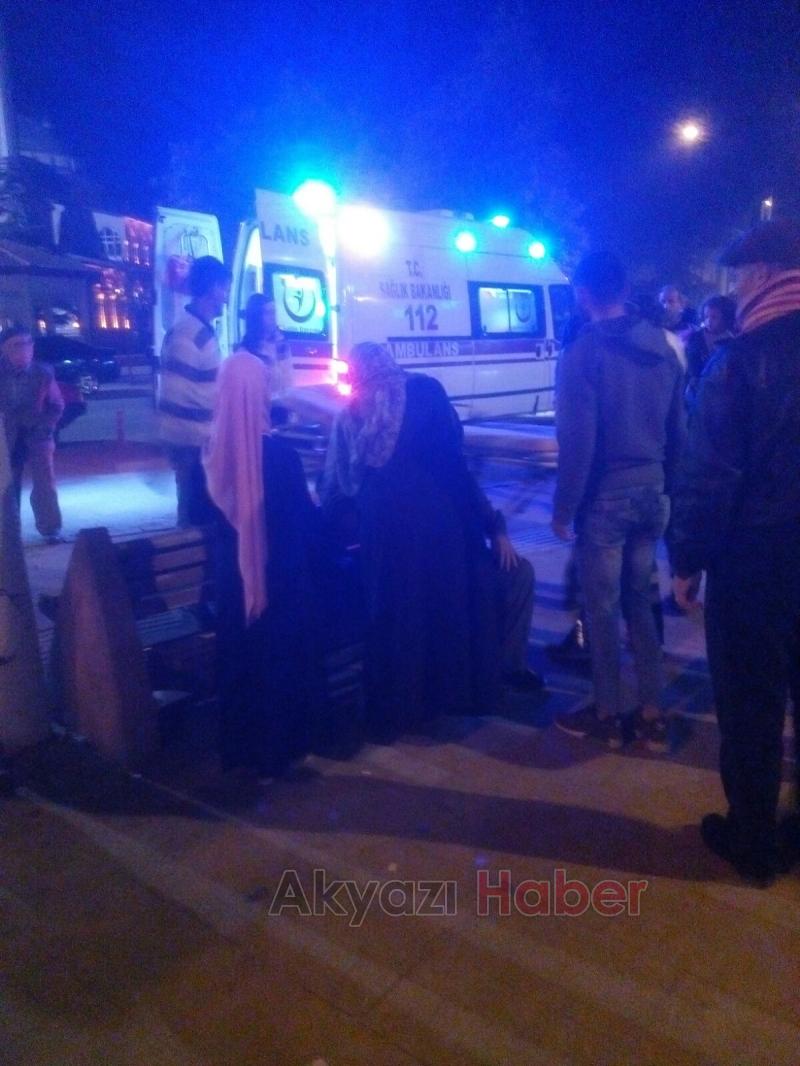 Fenalaşan Suriyeli Yaşlı Adam Hastaneye Kaldırıldı