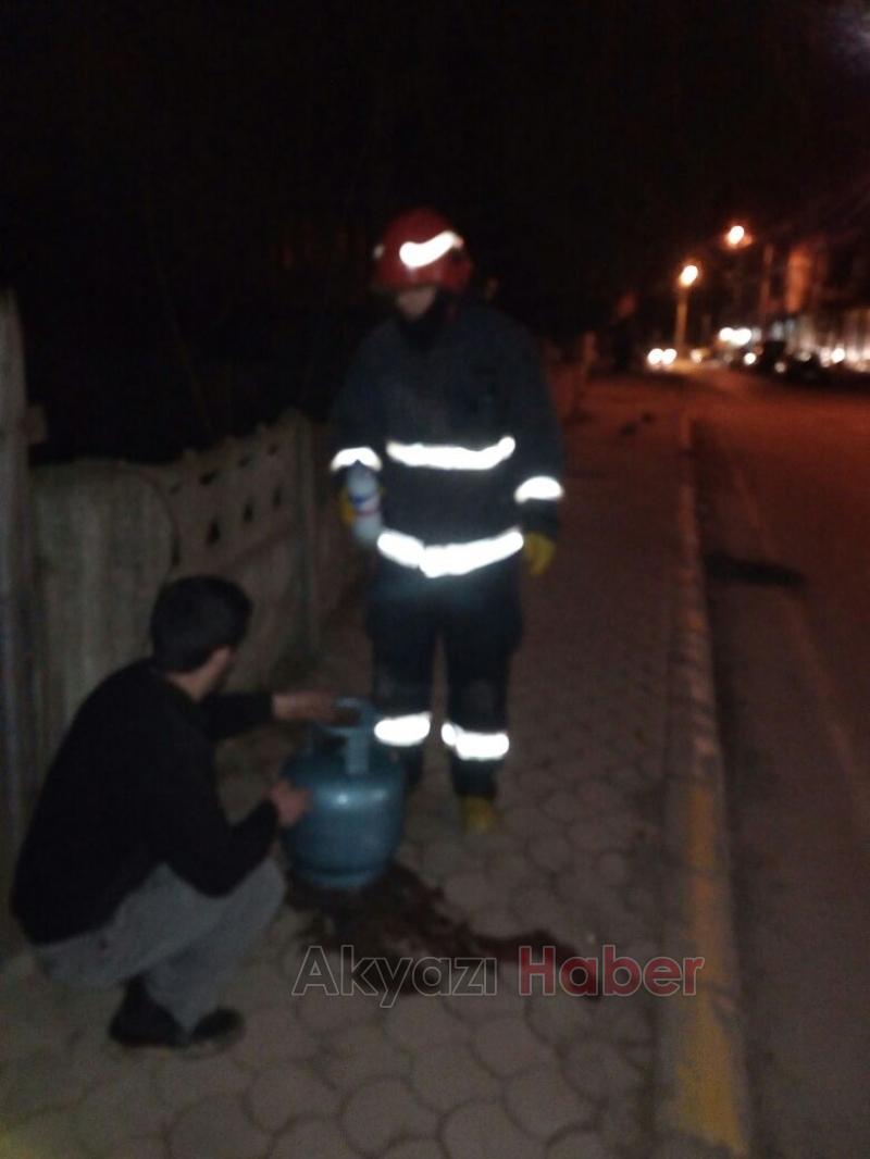 Gaz Kaçağı Paniğe Neden Oldu 