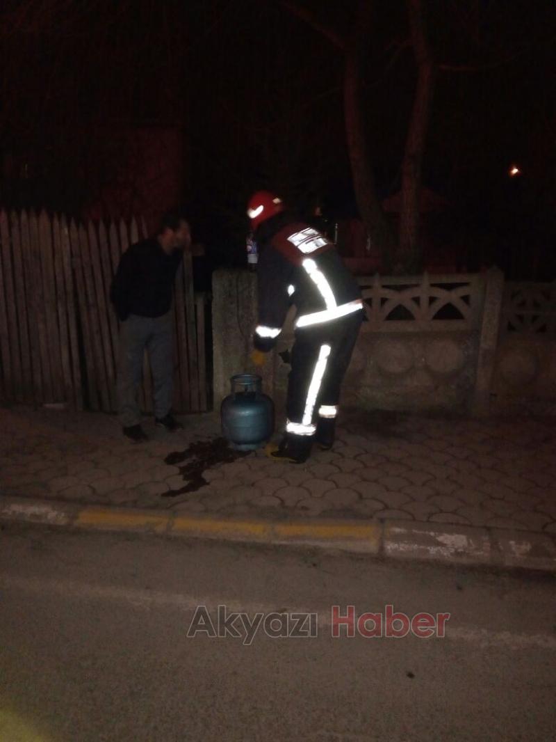 Gaz Kaçağı Paniğe Neden Oldu 