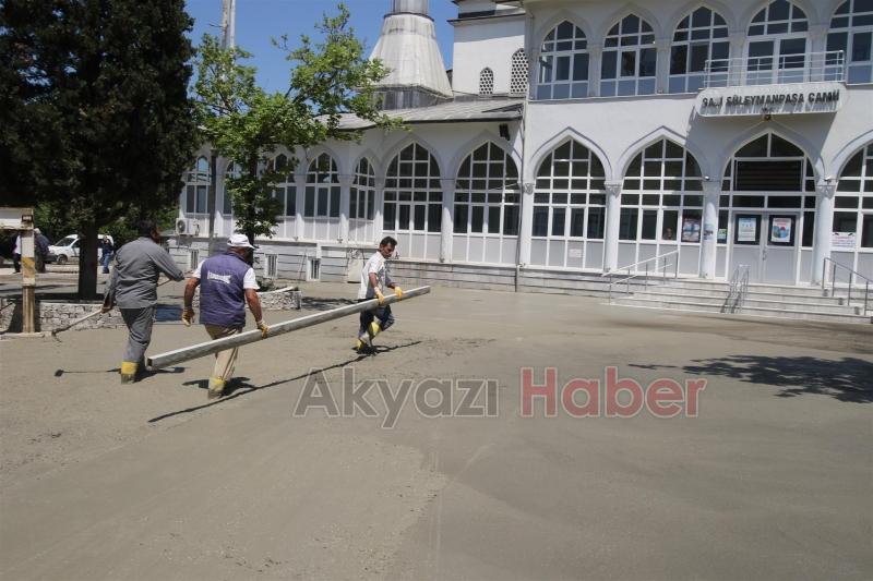 GAZİ SÜLEYMAN PAŞA CAMİİ'NDE ÇALIŞMALAR DEVAM EDİYOR