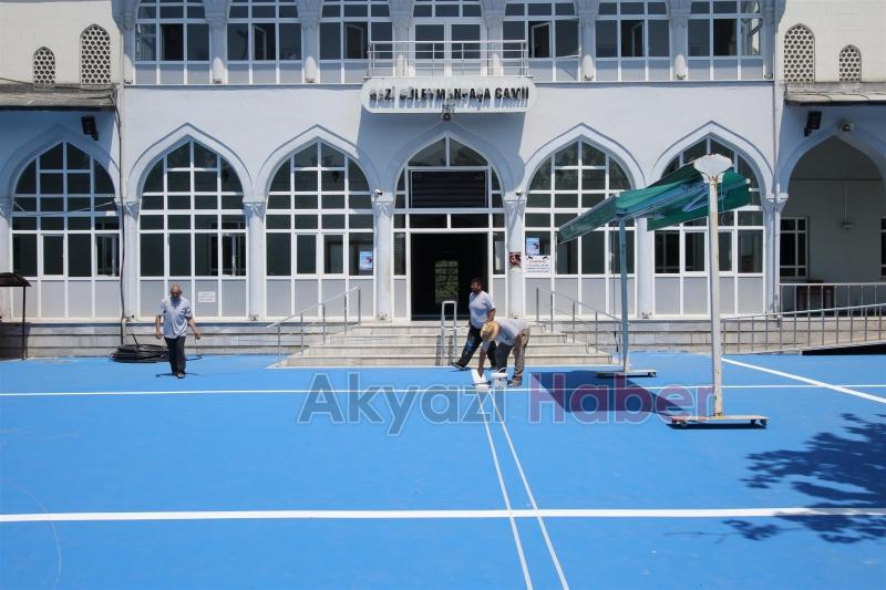 GAZİ SÜLEYMANPAŞA CAMİİ VE BAHÇESİ  YENİ GÖRÜNÜMÜ İLE BAYRAMA HAZIR
