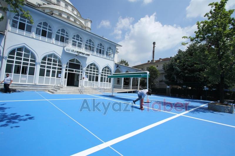 GAZİ SÜLEYMANPAŞA CAMİİ VE BAHÇESİ  YENİ GÖRÜNÜMÜ İLE BAYRAMA HAZIR