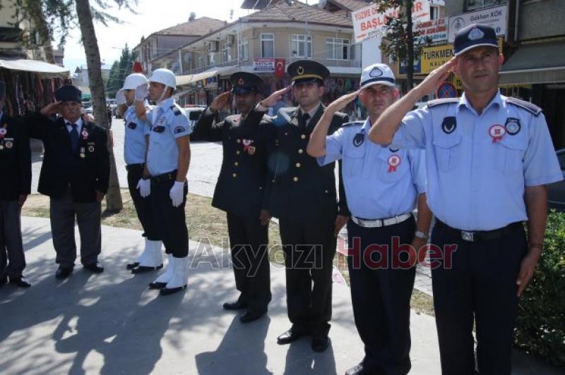 GAZİLER HAFTASI TÖRENLE KUTLANDI