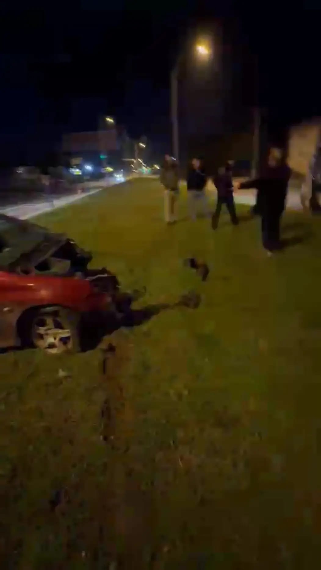 Gece yarısı feci kaza