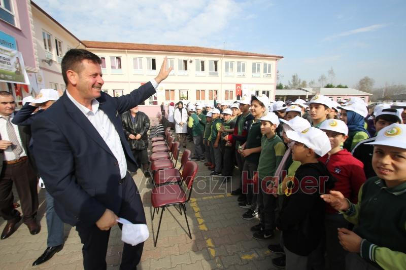 Geleceğe Nefes Projesinde Akyazı da Fidanlar Toprakla buluştu