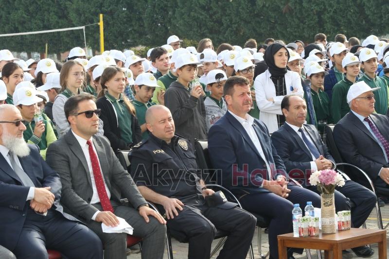 Geleceğe Nefes Projesinde Akyazı da Fidanlar Toprakla buluştu