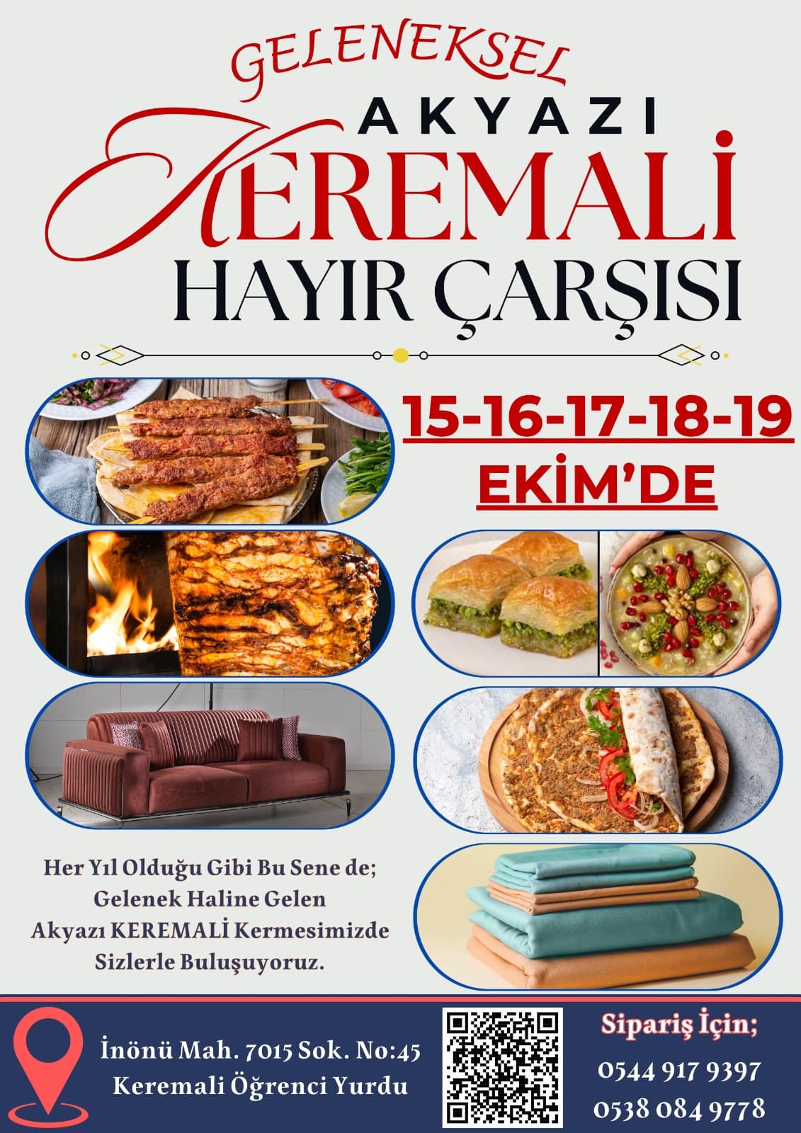 Geleneksel Keremali hayır çarşısı başlad