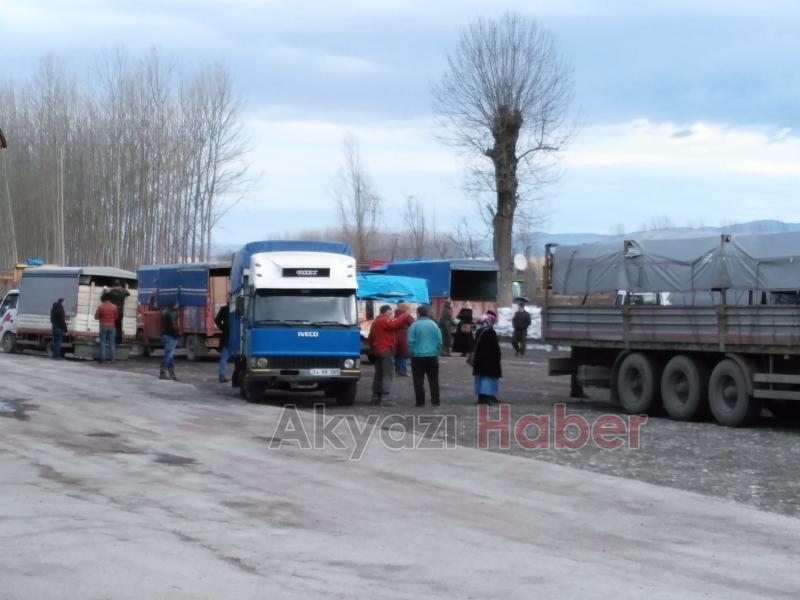 GENÇ ÇİFTÇİLERE HİBE HAYVAN DAĞITIMI YAPILDI 