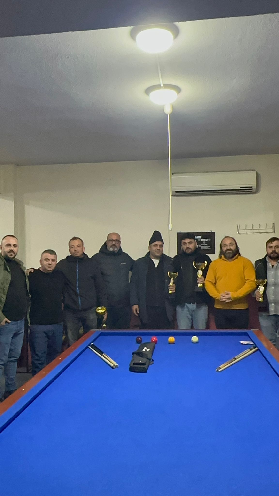 Gençler Spora, Kupa Sahibine! Akyazı’da 5. Bilardo Turnuvası Coşkusu