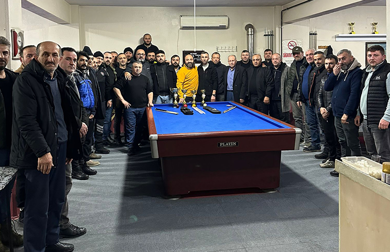 Gençler Spora, Kupa Sahibine! Akyazı’da 5. Bilardo Turnuvası Coşkusu