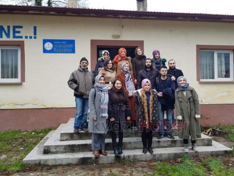 Gençlerden örnek davranış